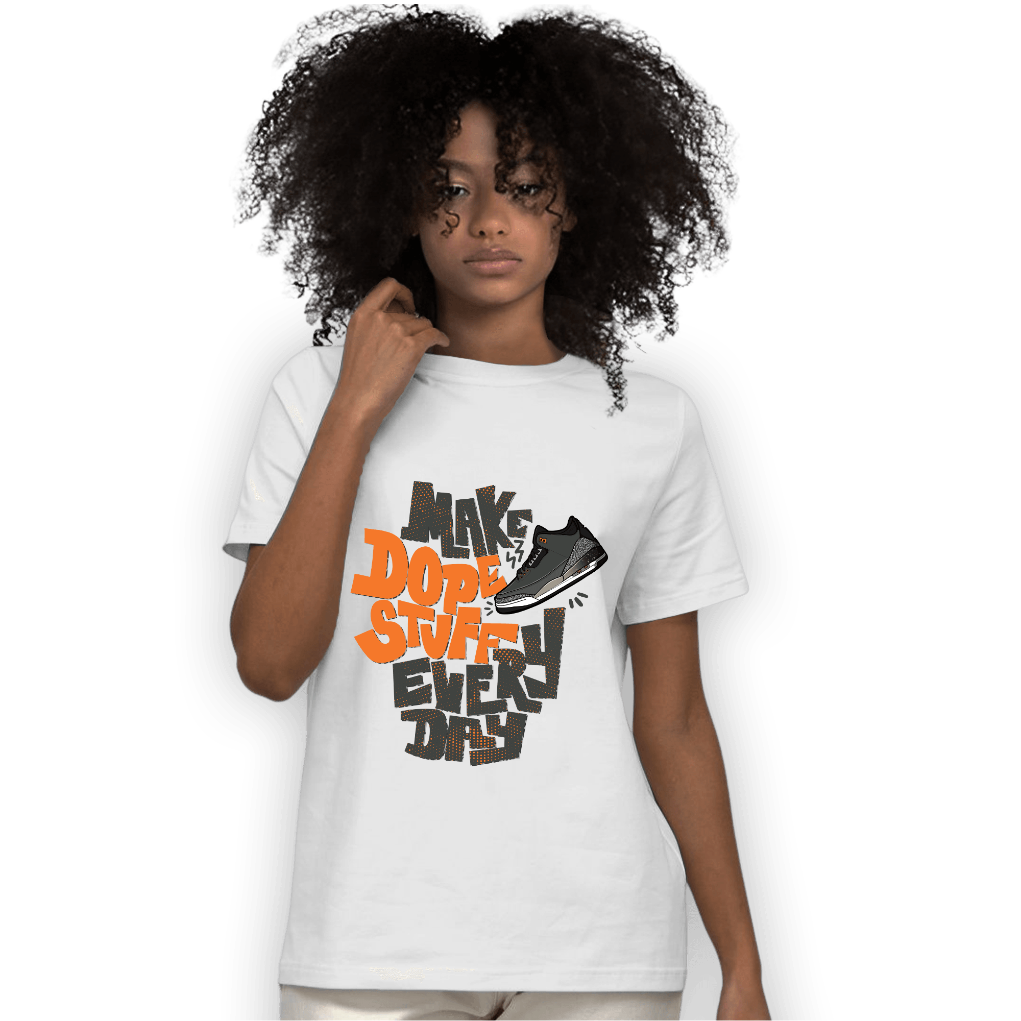 Fear Pack 3s T Shirt Match Dope Sneaker - NastyJamz