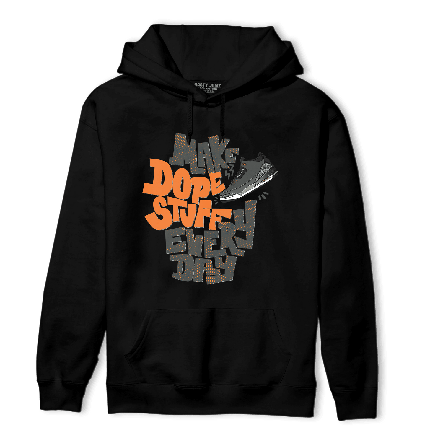 Fear Pack 3s Hoodie Match Dope Sneaker - NastyJamz