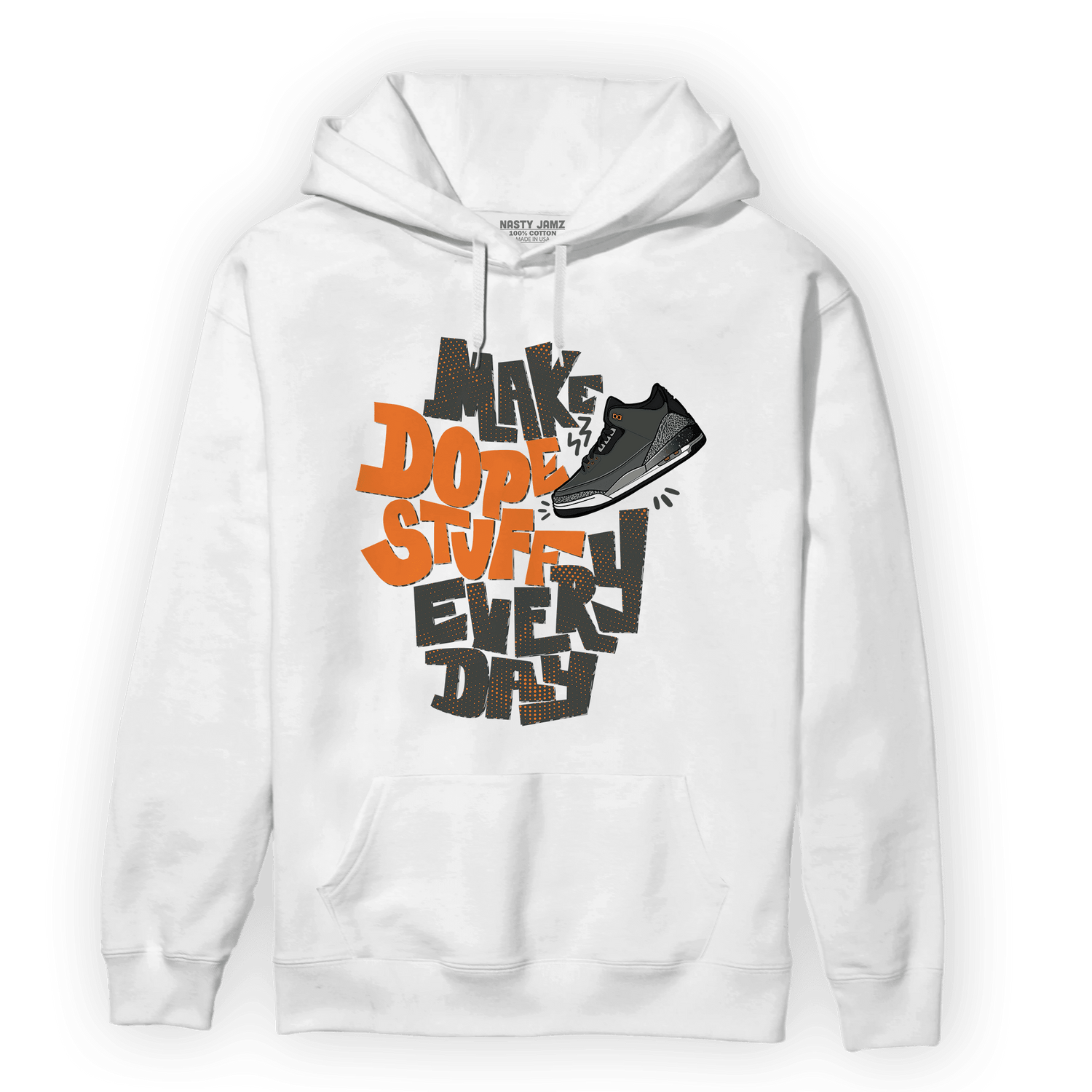 Fear Pack 3s Hoodie Match Dope Sneaker - NastyJamz