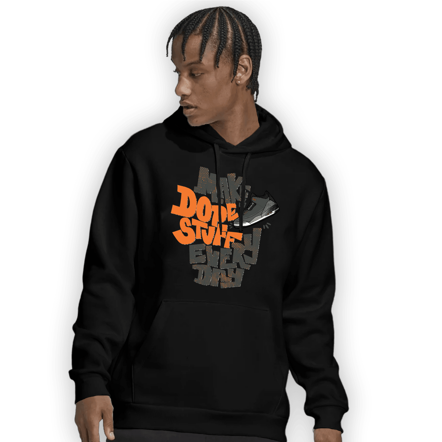 Fear Pack 3s Hoodie Match Dope Sneaker - NastyJamz