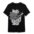 Off Noir 3s T Shirt Match Dope Sneaker - NastyJamz