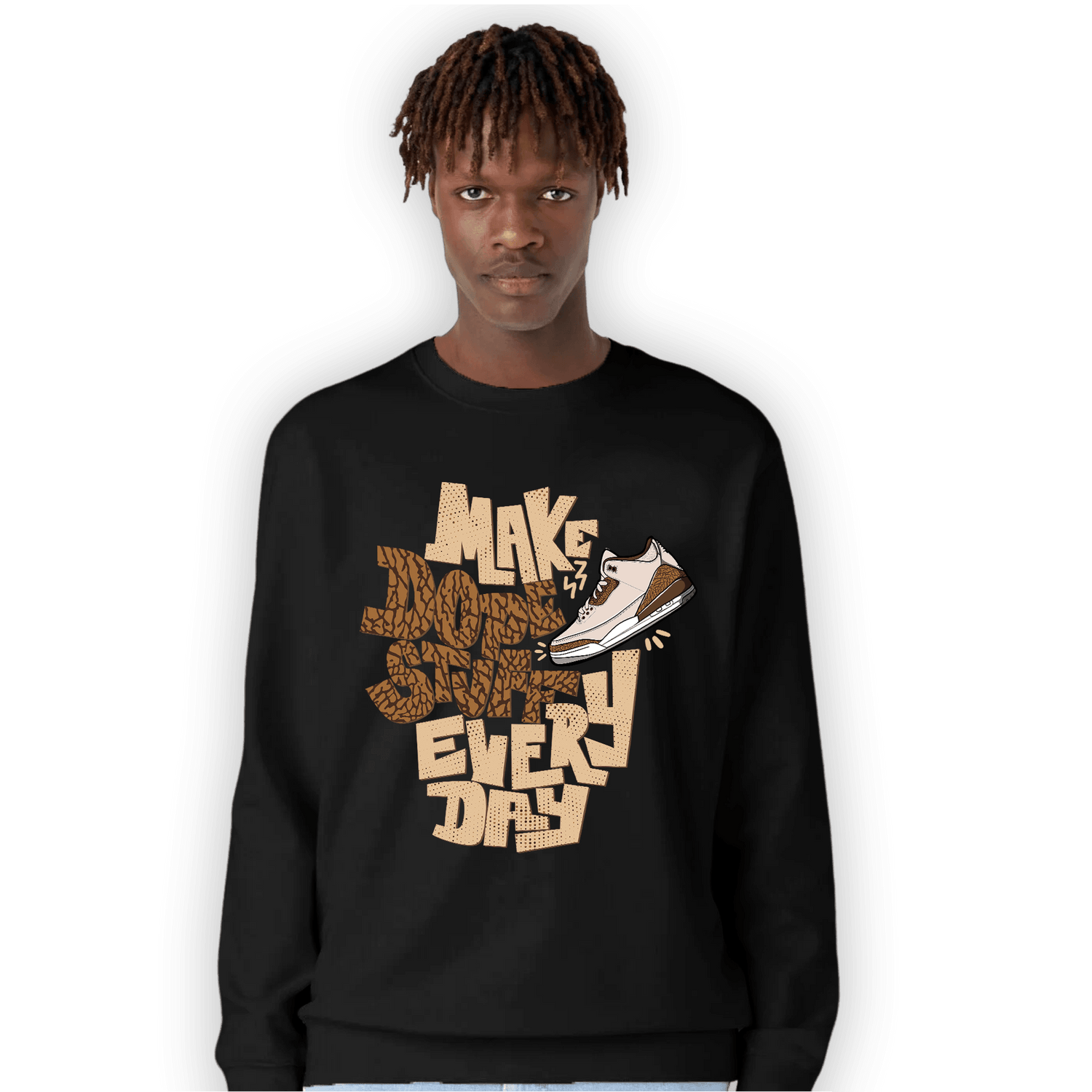 Palomino 3s Sweatshirt Match Dope Sneaker - NastyJamz