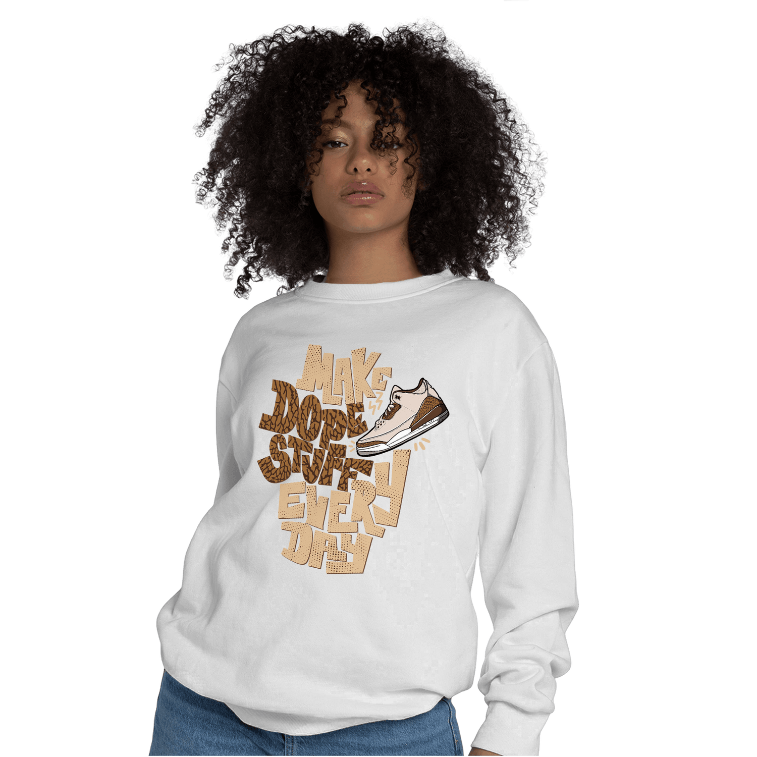 Palomino 3s Sweatshirt Match Dope Sneaker - NastyJamz