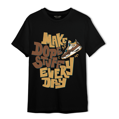 Cacao Wow 4s T Shirt Match Dope Sneaker - NastyJamz