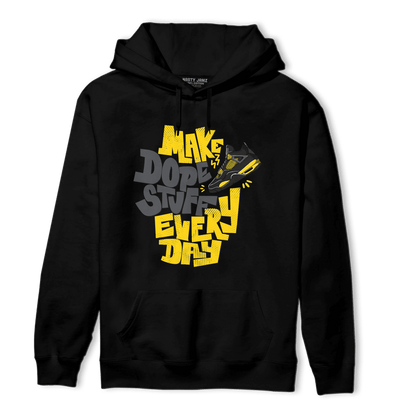 Thunder 4s Hoodie Match Dope Sneaker - NastyJamz