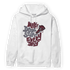 Burgundy 5s Hoodie Match Dope Sneaker - NastyJamz