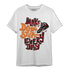 Plaid 5s T Shirt Match Dope Sneaker - NastyJamz