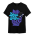 Aqua 6s T Shirt Match Dope Sneaker - NastyJamz