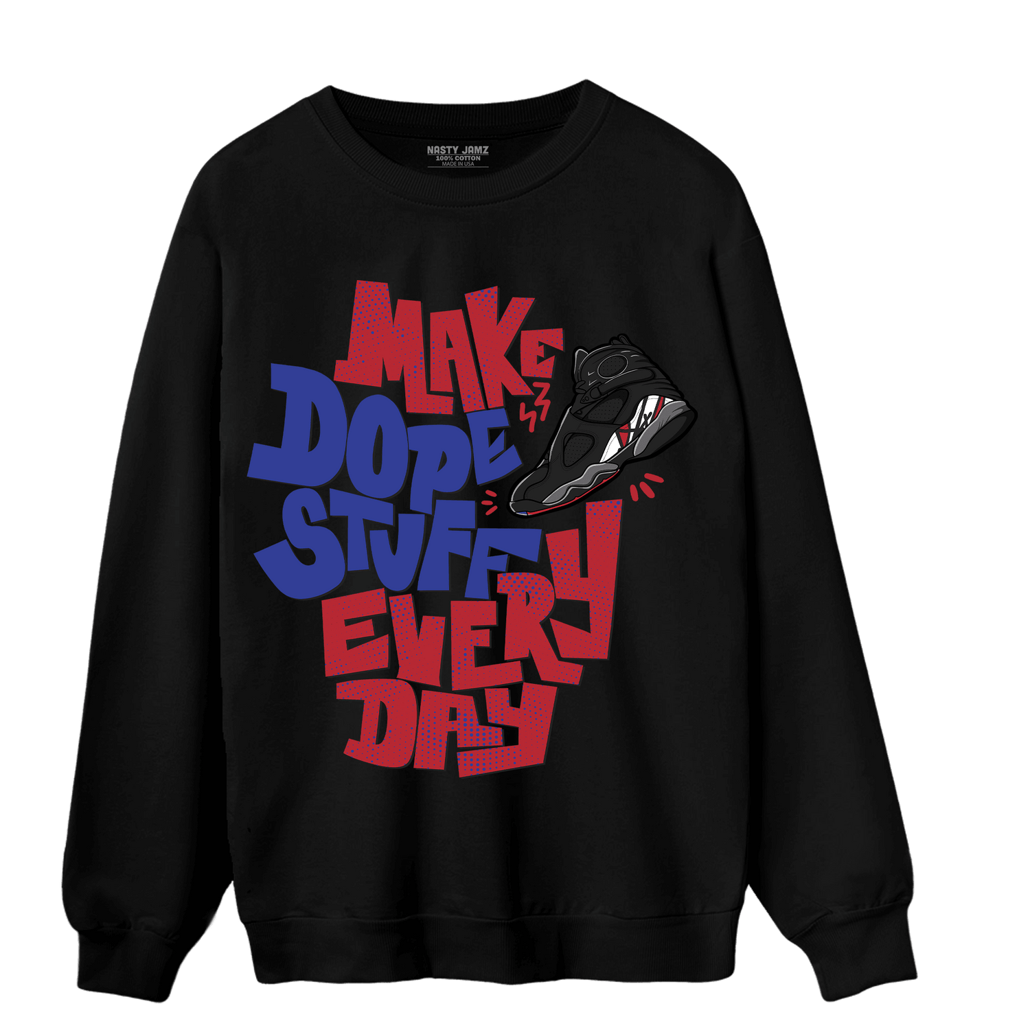 Playoffs 8s Sweatshirt Match Dope Sneaker - NastyJamz