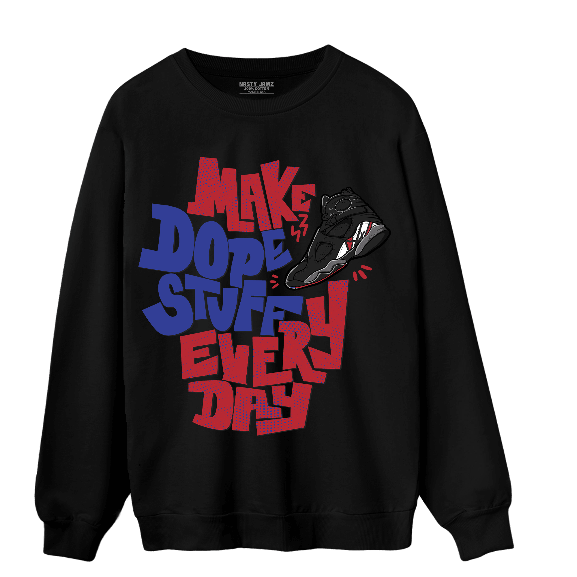 Playoffs 8s Sweatshirt Match Dope Sneaker - NastyJamz