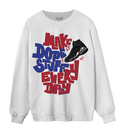 Playoffs 8s Sweatshirt Match Dope Sneaker - NastyJamz