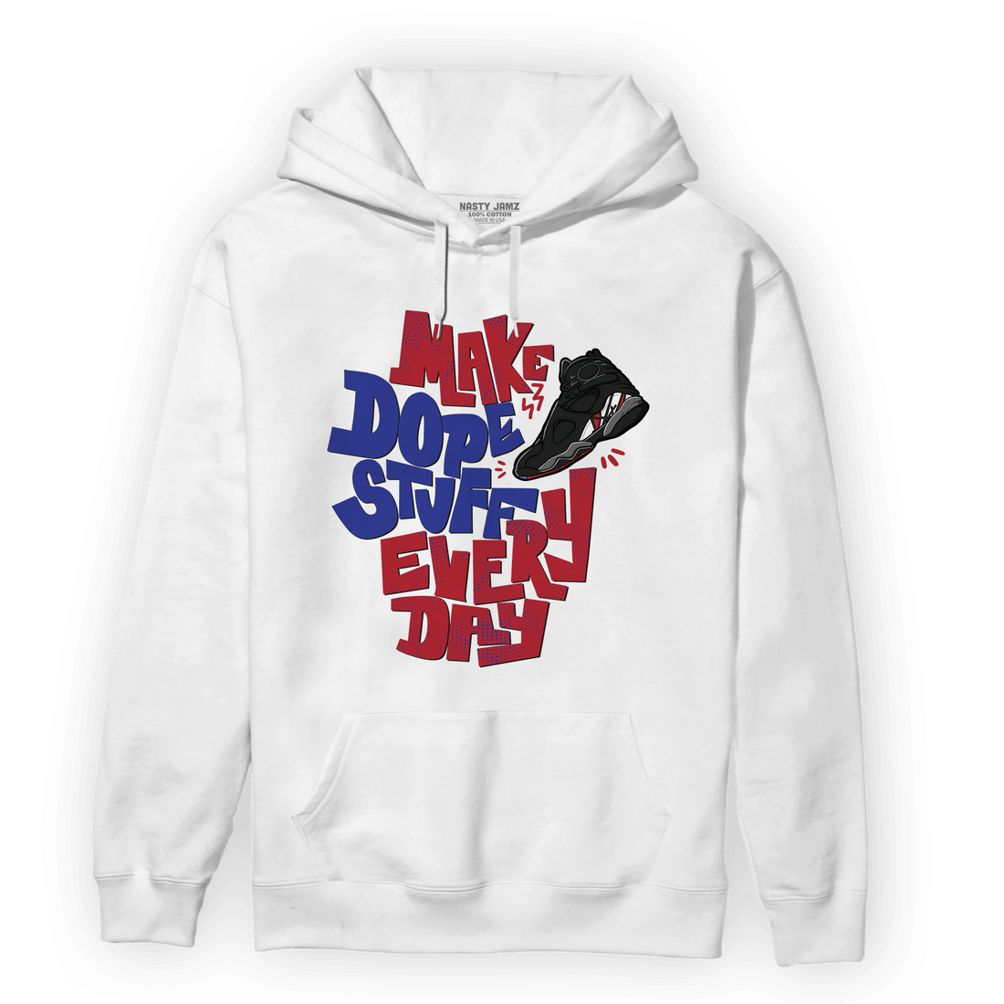 Playoffs 8s Hoodie Match Dope Sneaker - NastyJamz