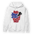 Playoffs 8s Hoodie Match Dope Sneaker - NastyJamz