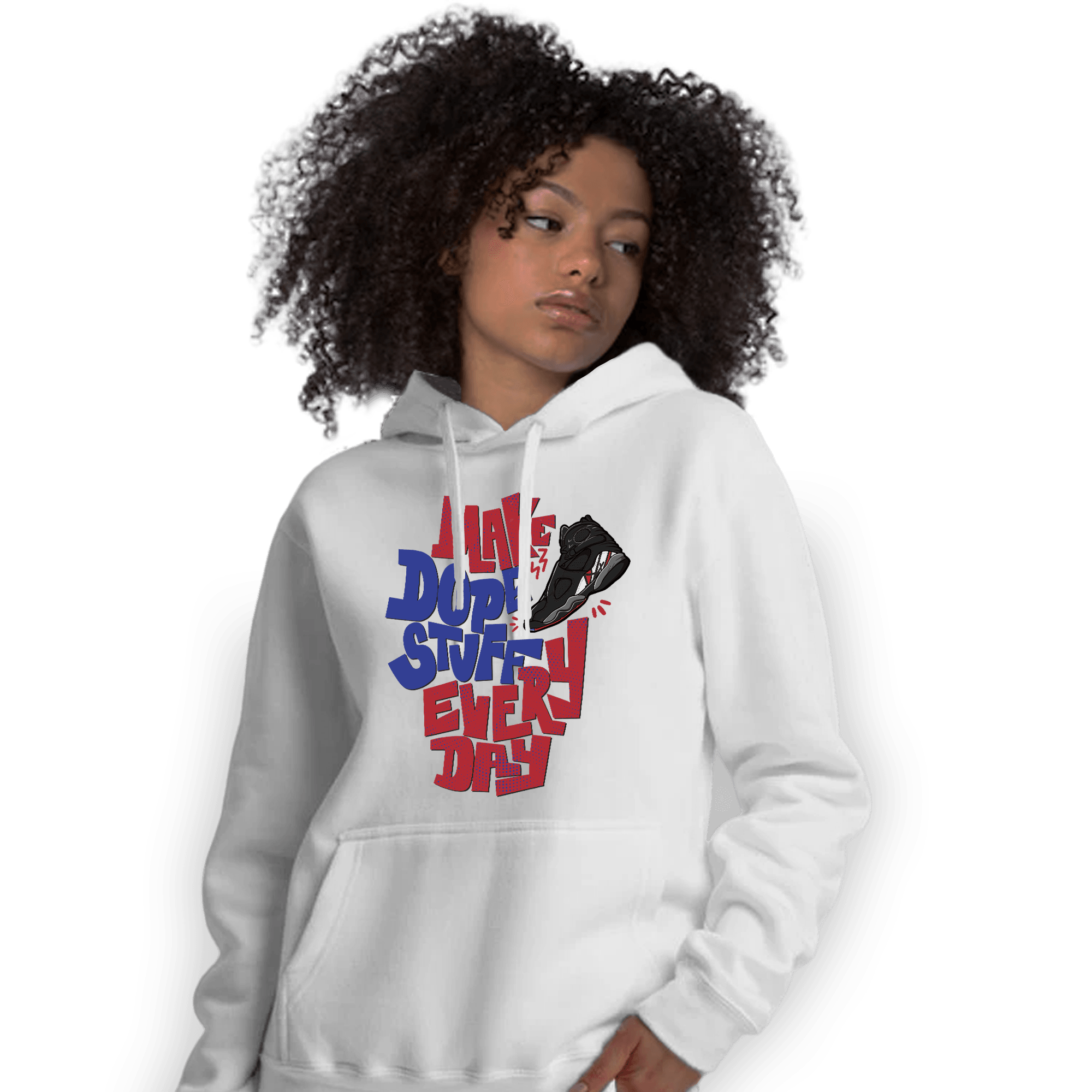 Playoffs 8s Hoodie Match Dope Sneaker - NastyJamz