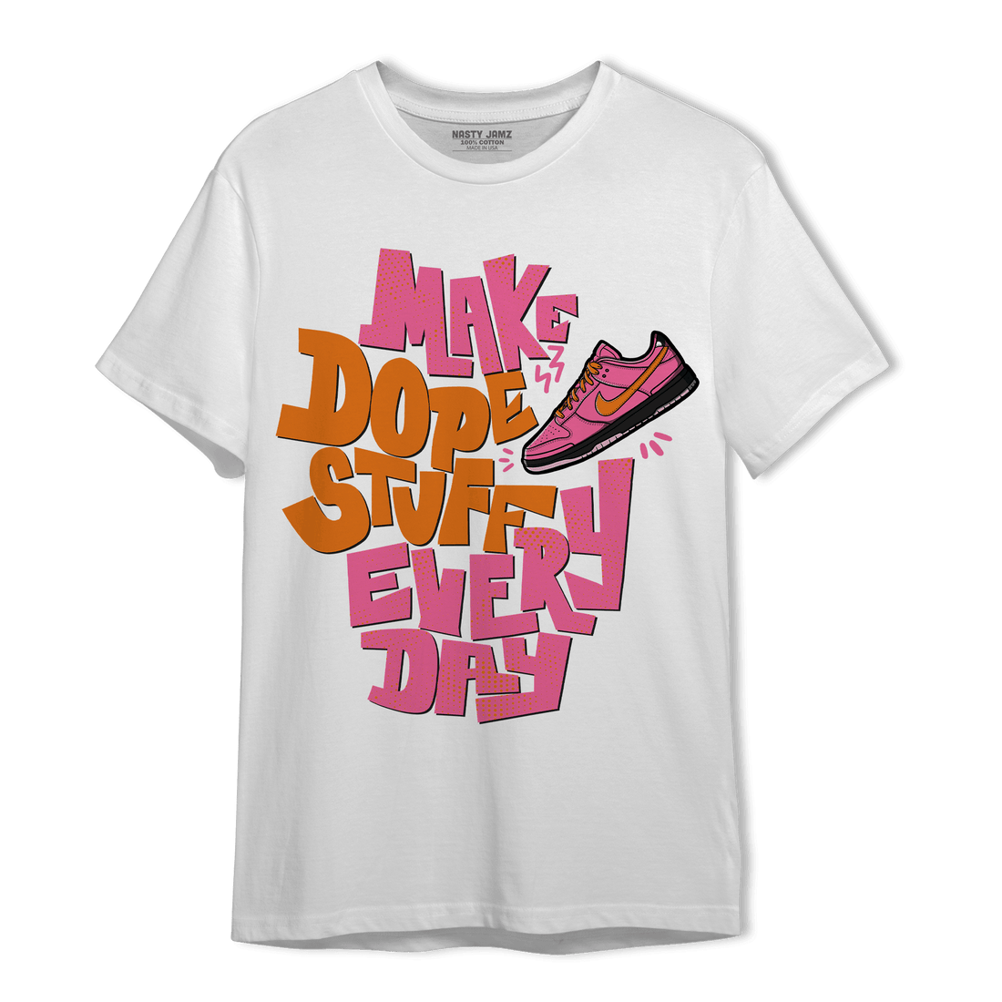 SB Dunk Blossom T Shirt Match Dope Sneaker - NastyJamz