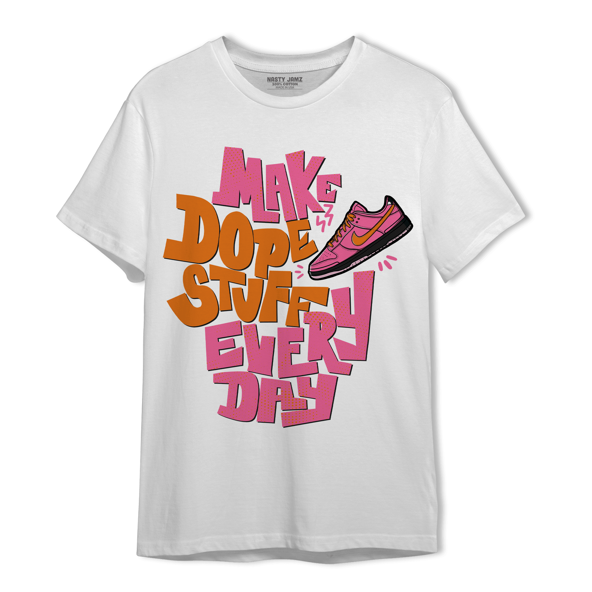 SB Dunk Blossom T Shirt Match Dope Sneaker - NastyJamz