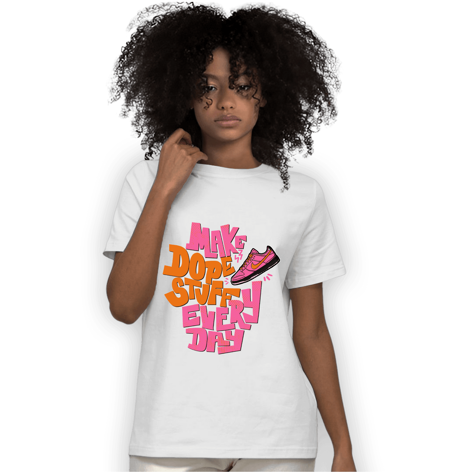 SB Dunk Blossom T Shirt Match Dope Sneaker - NastyJamz