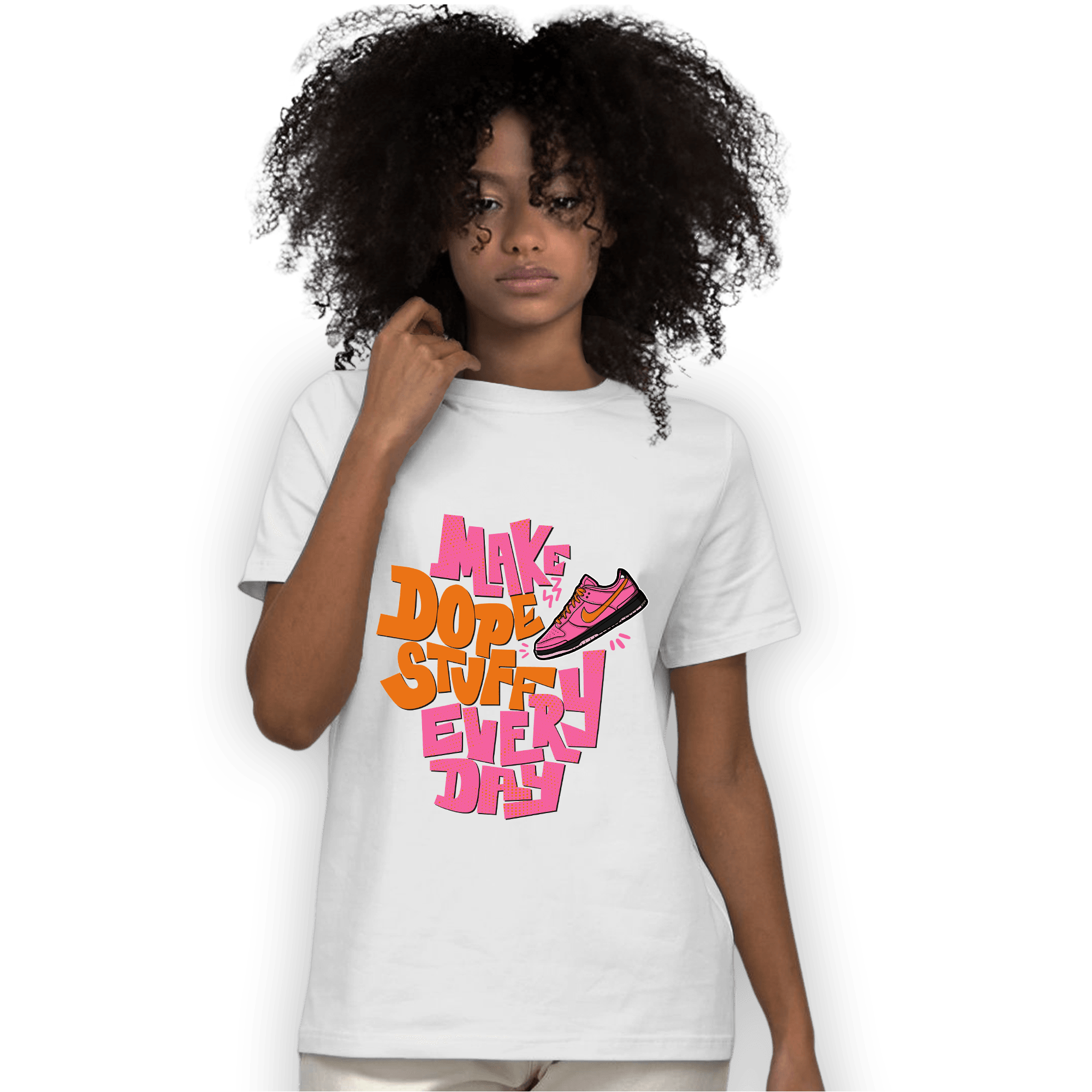 SB Dunk Blossom T Shirt Match Dope Sneaker - NastyJamz