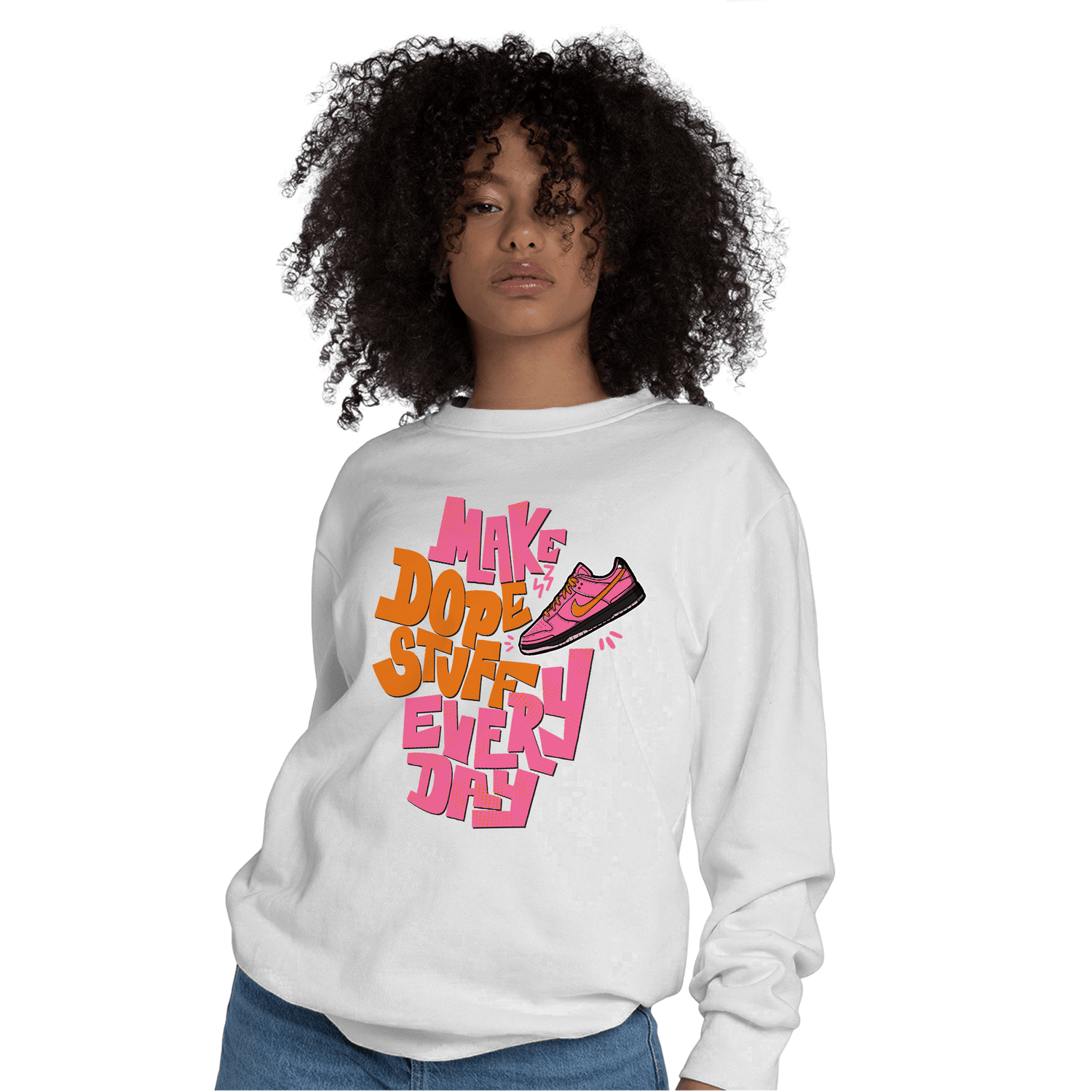 SB Dunk Blossom Sweatshirt Match Dope Sneaker - NastyJamz