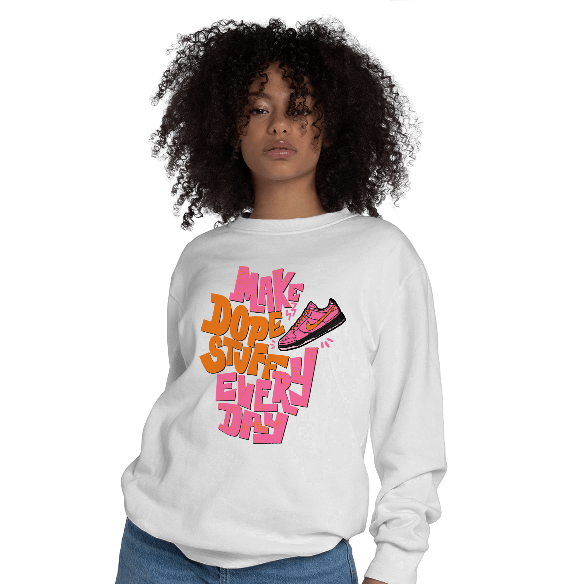 SB Dunk Blossom Sweatshirt Match Dope Sneaker - NastyJamz