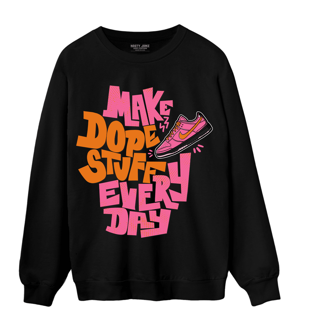 SB Dunk Blossom Sweatshirt Match Dope Sneaker - NastyJamz