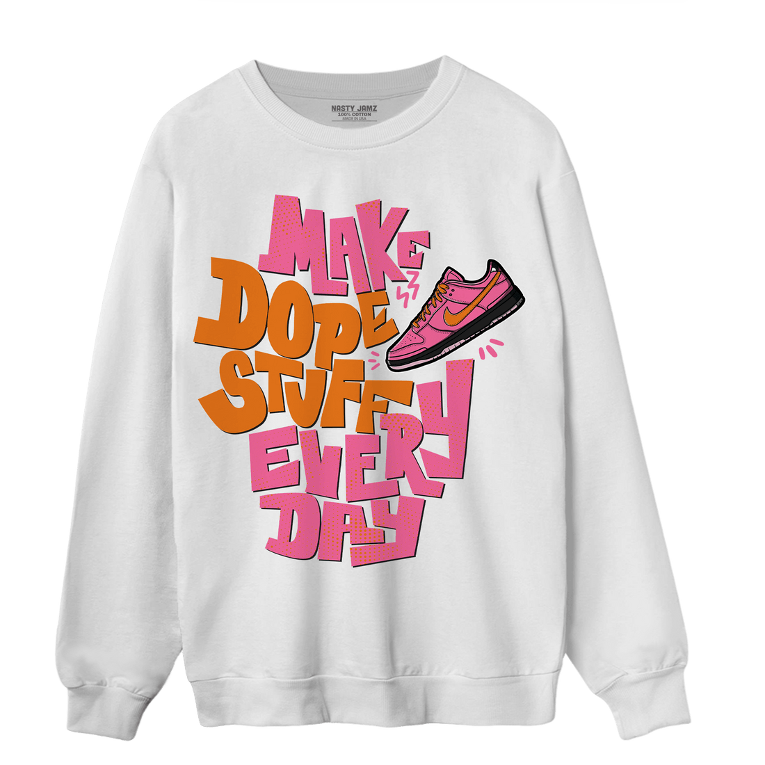 SB Dunk Blossom Sweatshirt Match Dope Sneaker - NastyJamz