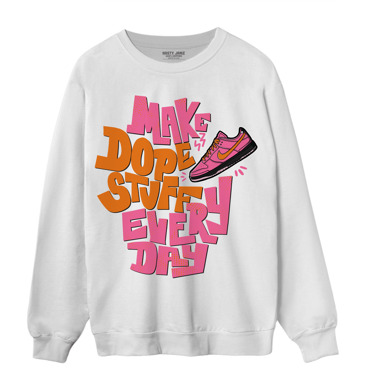 SB Dunk Blossom Sweatshirt Match Dope Sneaker - NastyJamz