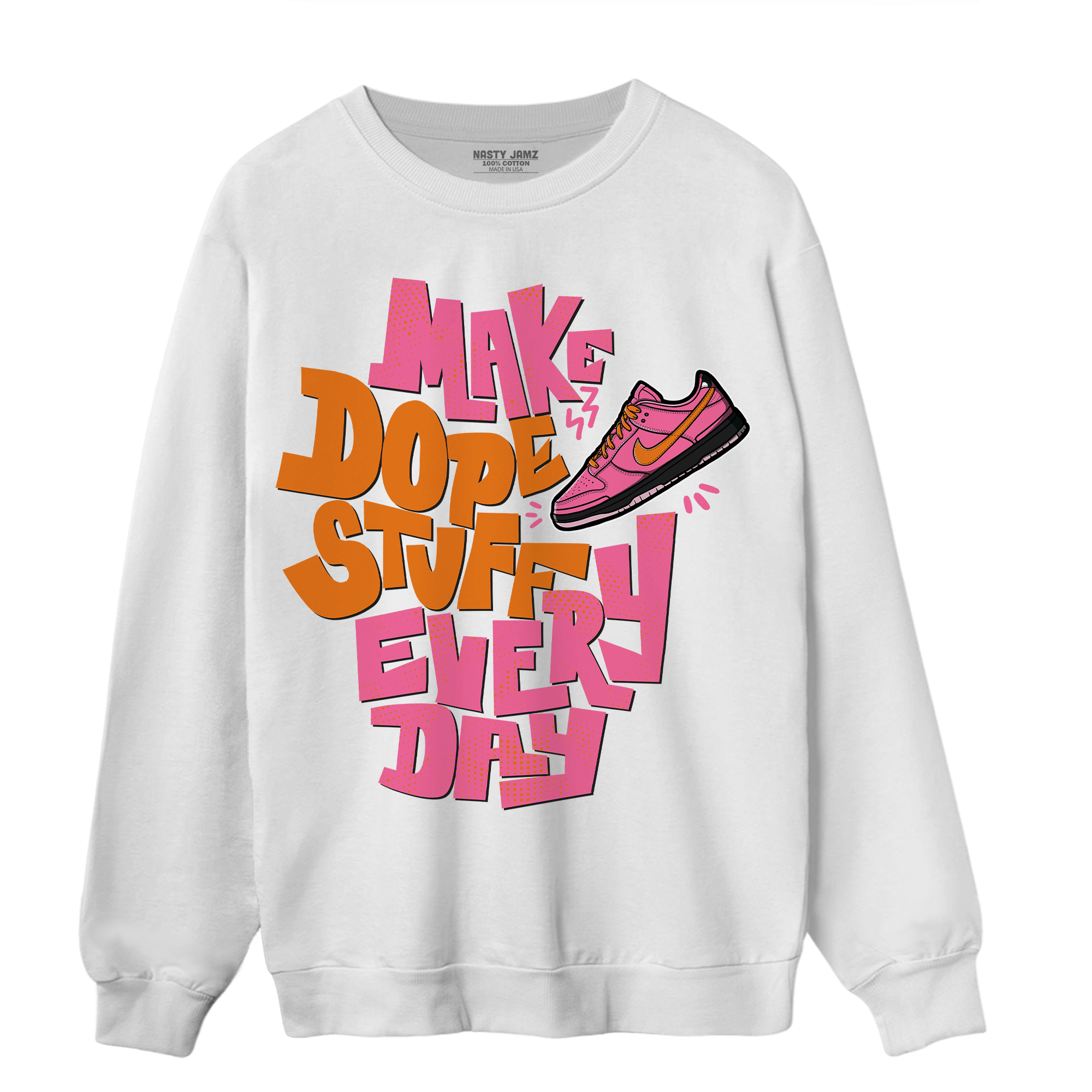 SB Dunk Blossom Sweatshirt Match Dope Sneaker - NastyJamz