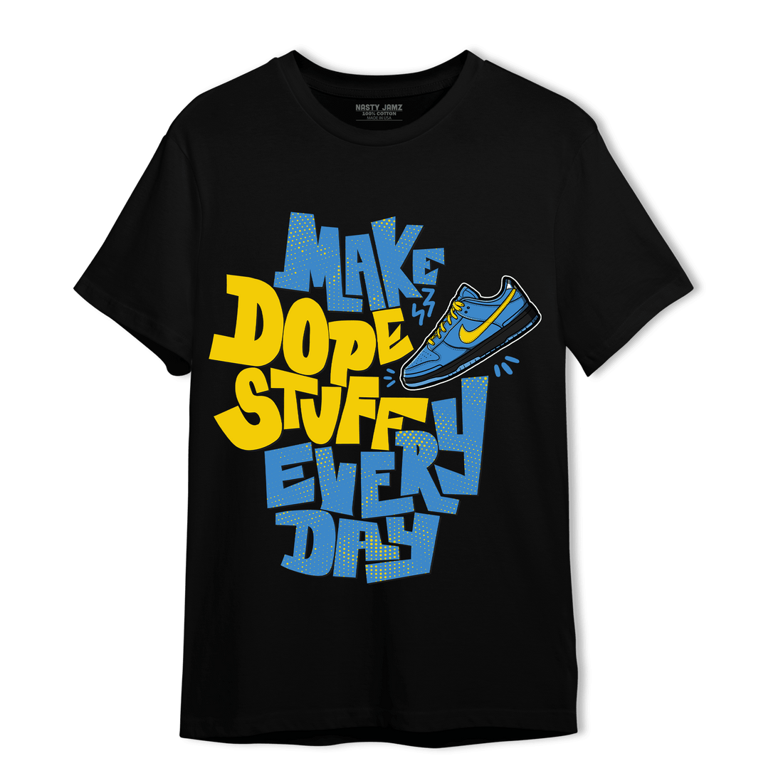 SB Dunk Bubbles T Shirt Match Dope Sneaker - NastyJamz