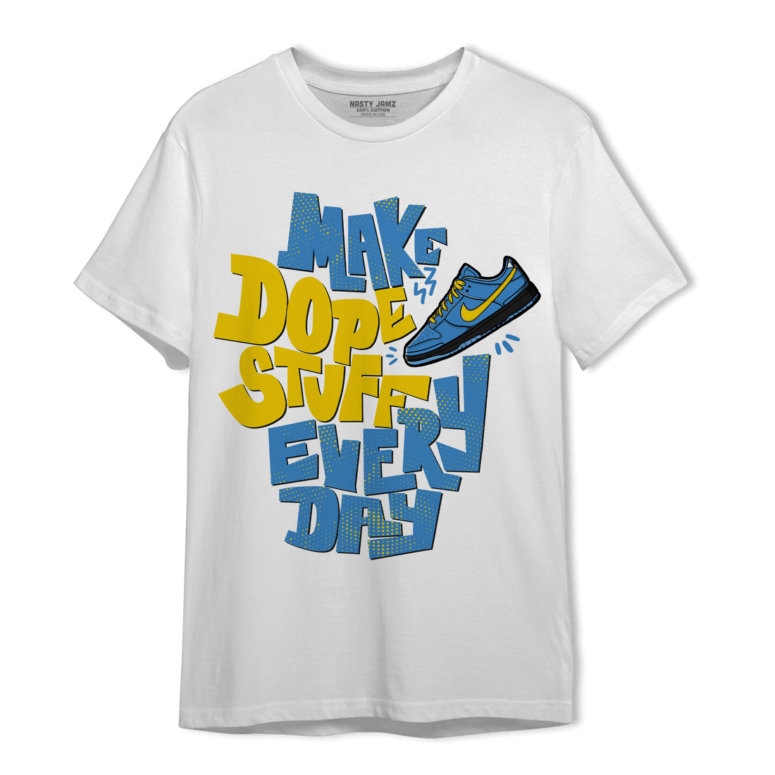 SB Dunk Bubbles T Shirt Match Dope Sneaker - NastyJamz