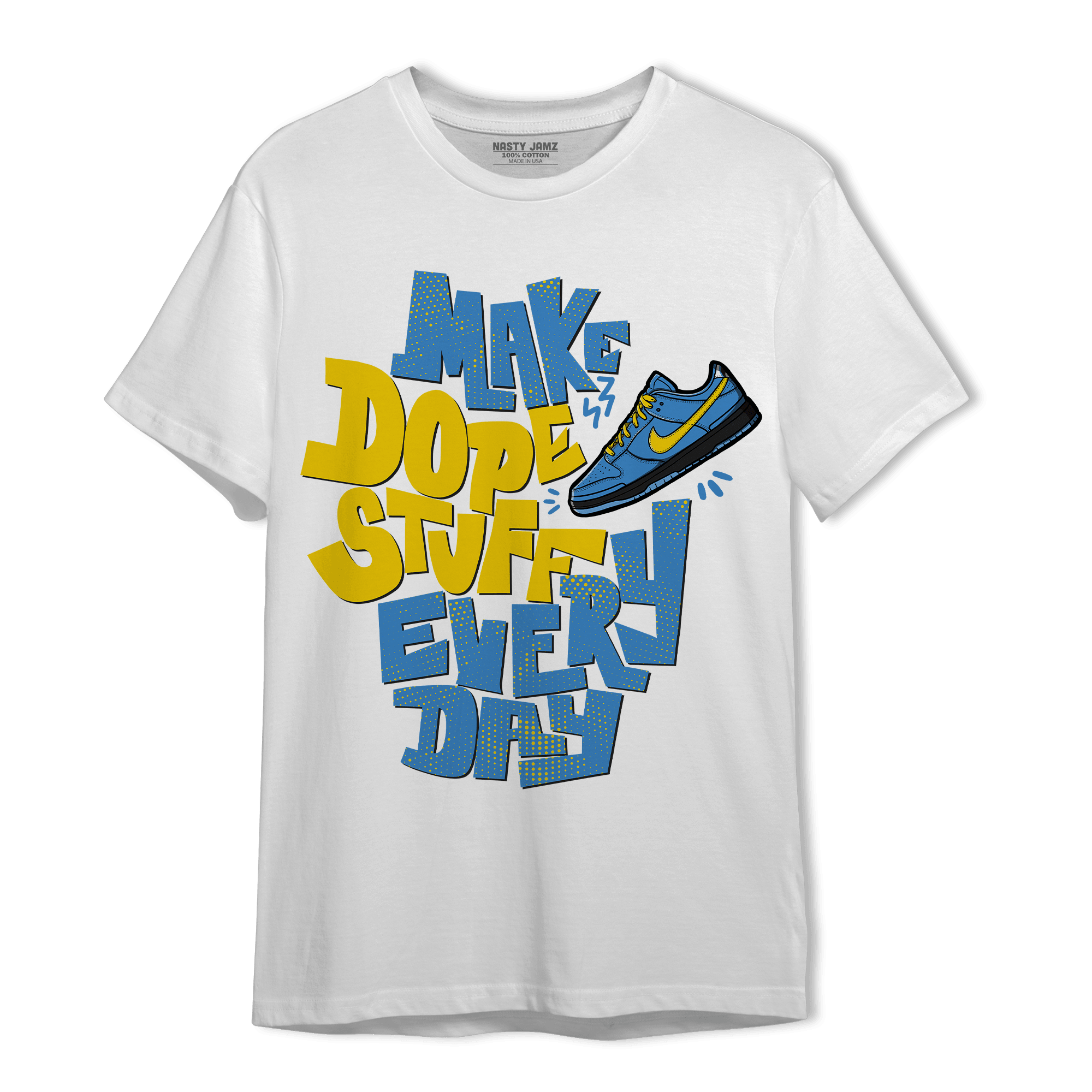SB Dunk Bubbles T Shirt Match Dope Sneaker - NastyJamz