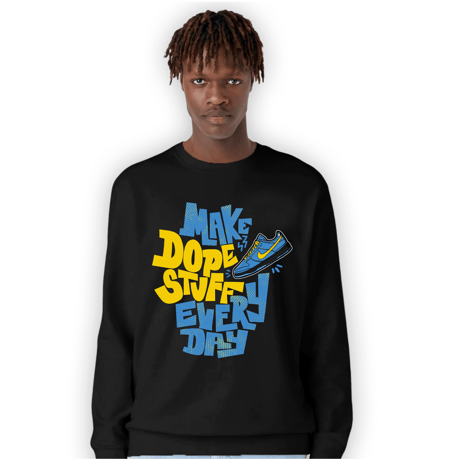 SB Dunk Bubbles Sweatshirt Match Dope Sneaker - NastyJamz