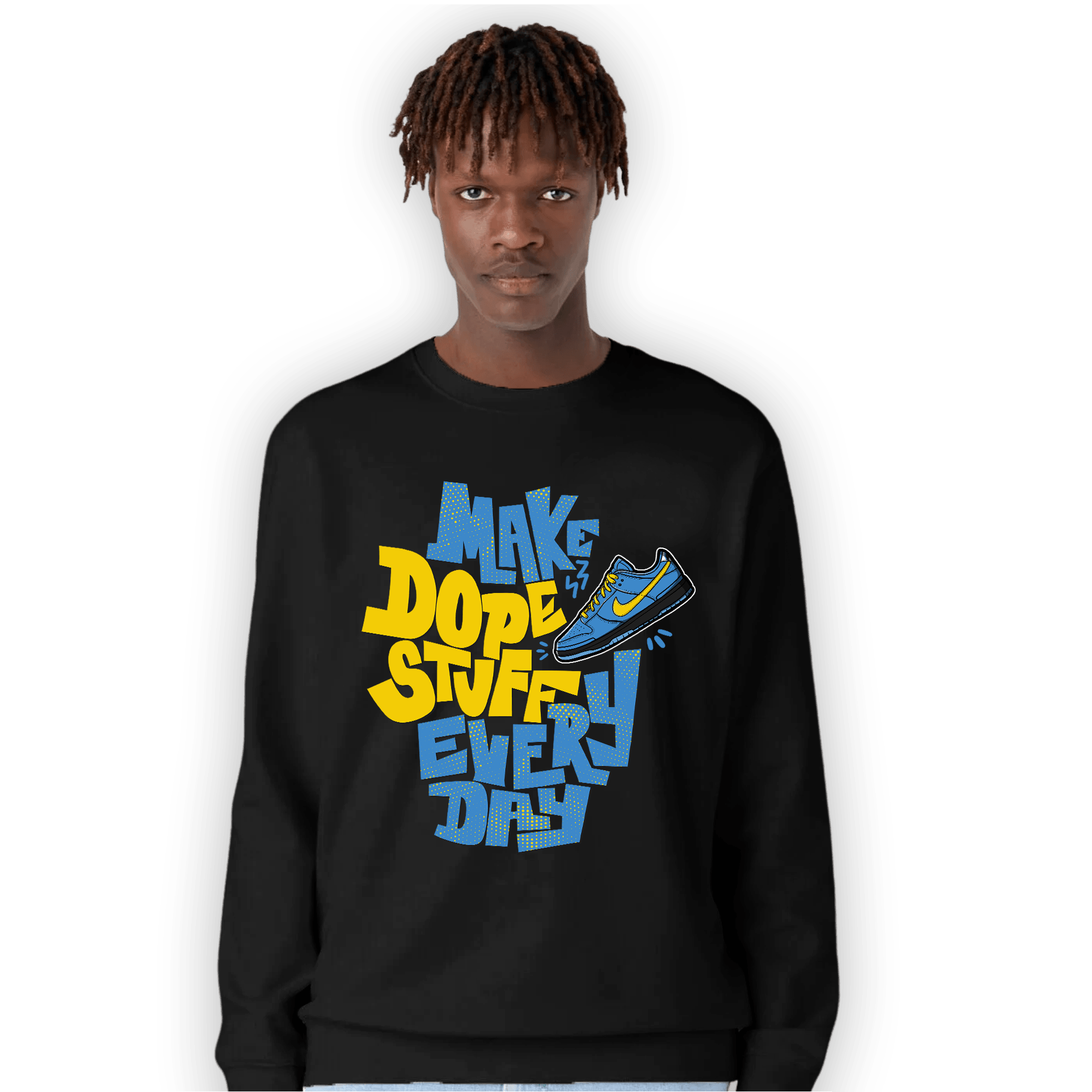 SB Dunk Bubbles Sweatshirt Match Dope Sneaker - NastyJamz