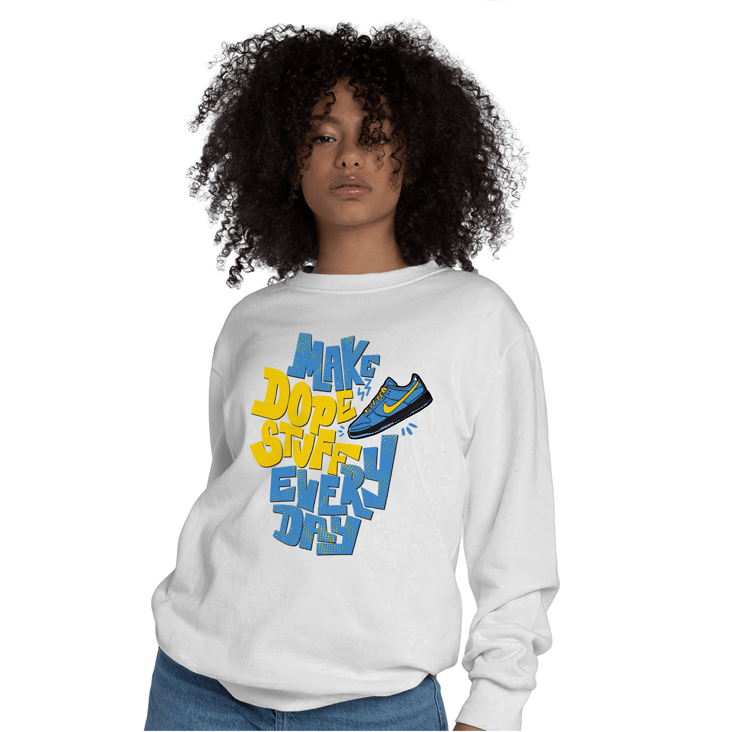 SB Dunk Bubbles Sweatshirt Match Dope Sneaker - NastyJamz