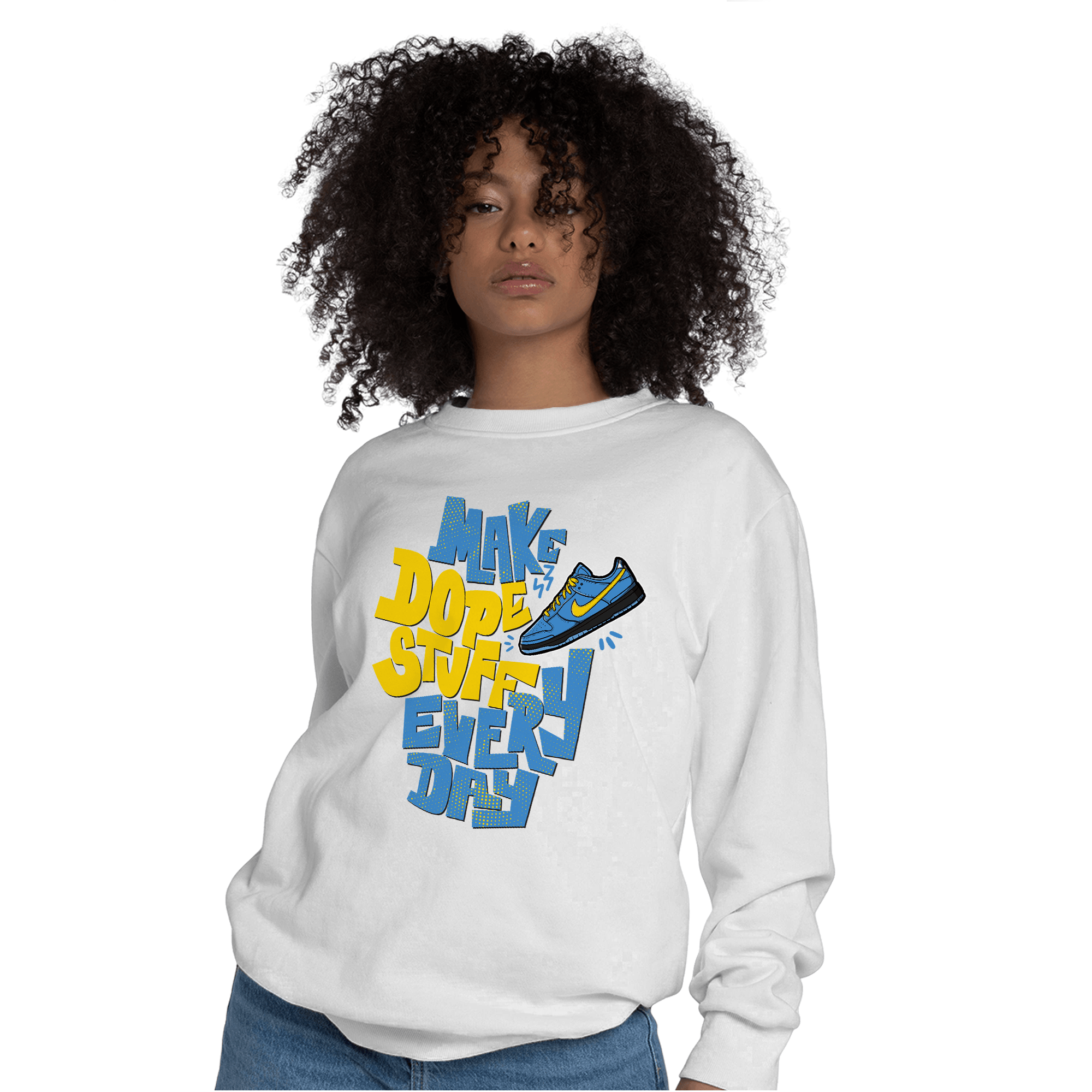 SB Dunk Bubbles Sweatshirt Match Dope Sneaker - NastyJamz