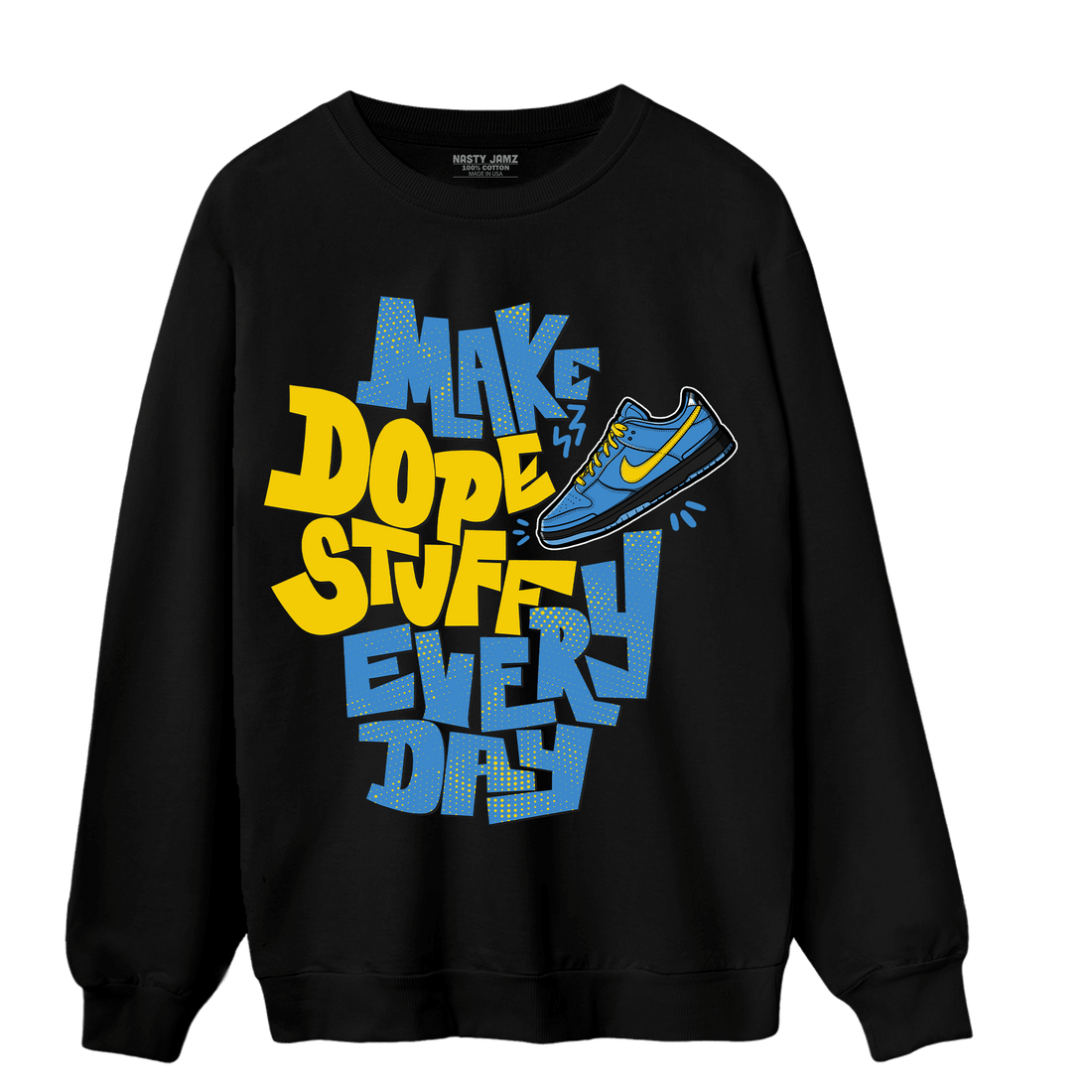SB Dunk Bubbles Sweatshirt Match Dope Sneaker - NastyJamz