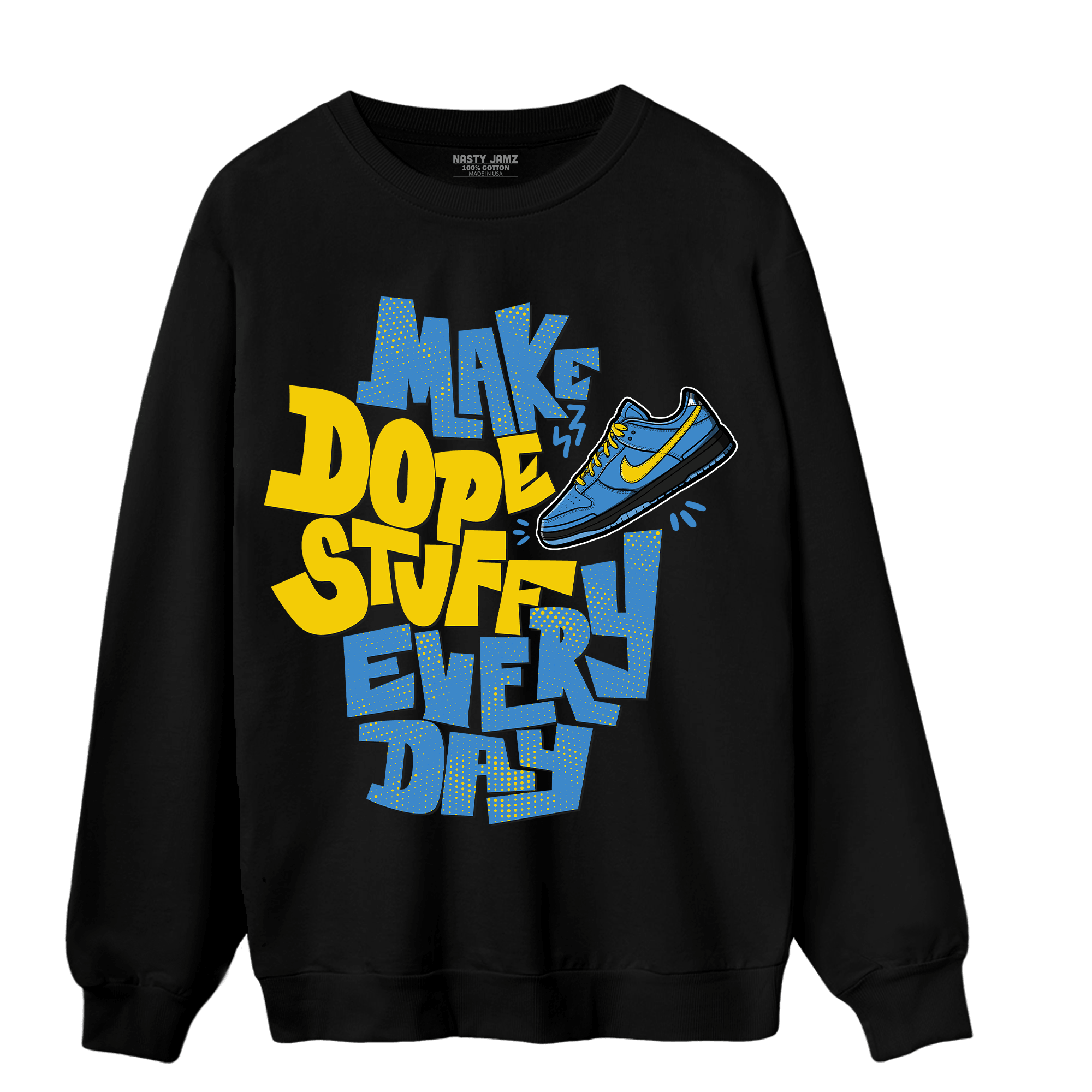 SB Dunk Bubbles Sweatshirt Match Dope Sneaker - NastyJamz