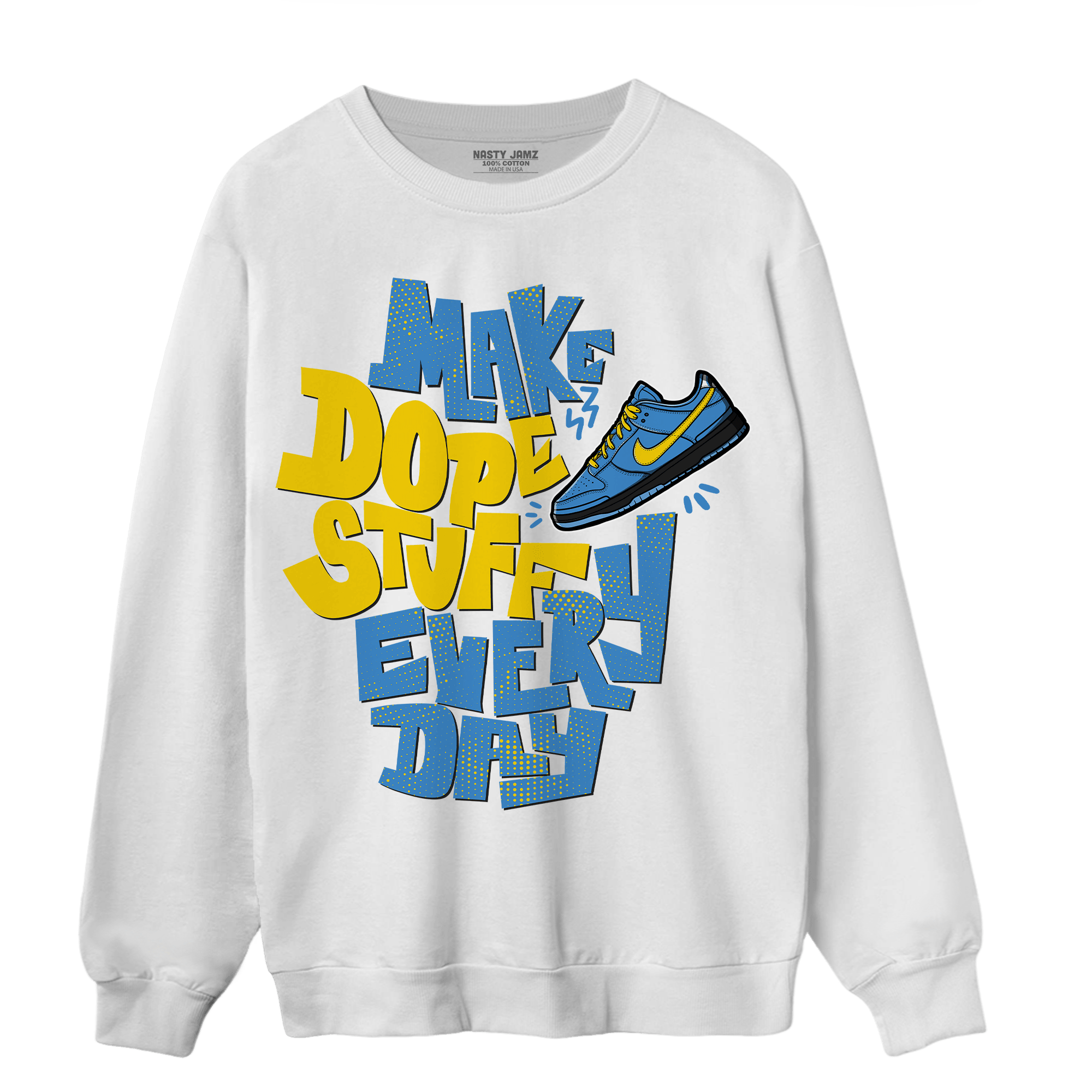 SB Dunk Bubbles Sweatshirt Match Dope Sneaker - NastyJamz