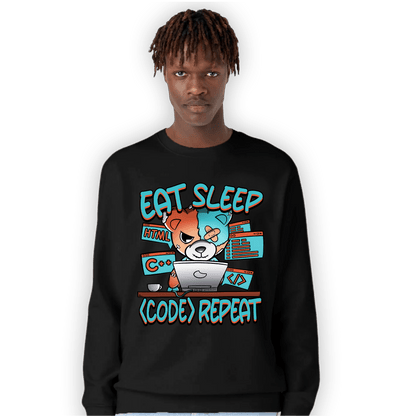 Dunk Low Dolphins Sweatshirt Match Eat Sleep Code BER - NastyJamz