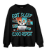 Dunk Low Dolphins Sweatshirt Match Eat Sleep Code BER - NastyJamz