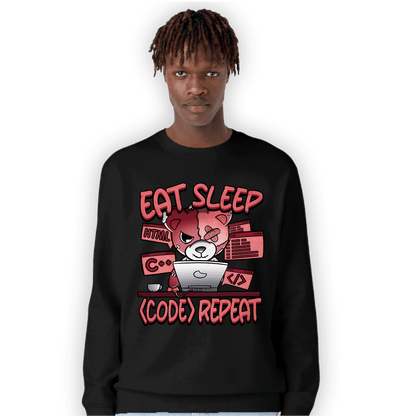 Dunk Low WMNS Valentine Day Sweatshirt Match Eat Sleep Code BER - NastyJamz