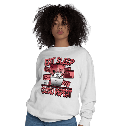 Dunk Low WMNS Valentine Day Sweatshirt Match Eat Sleep Code BER - NastyJamz