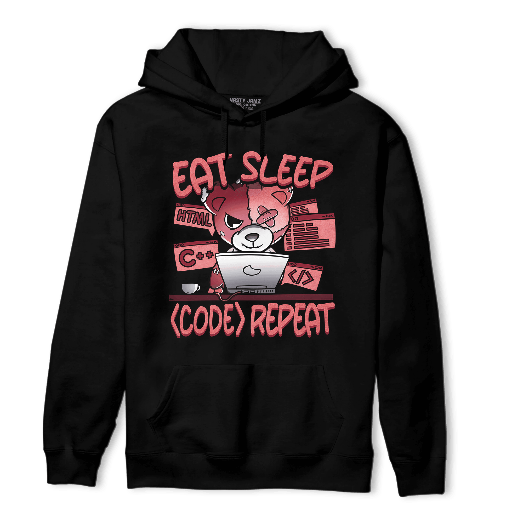 Dunk Low WMNS Valentine Day Hoodie Match Eat Sleep Code BER - NastyJamz