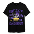 Field Purple 12s T Shirt Match Eat Sleep Code BER - NastyJamz