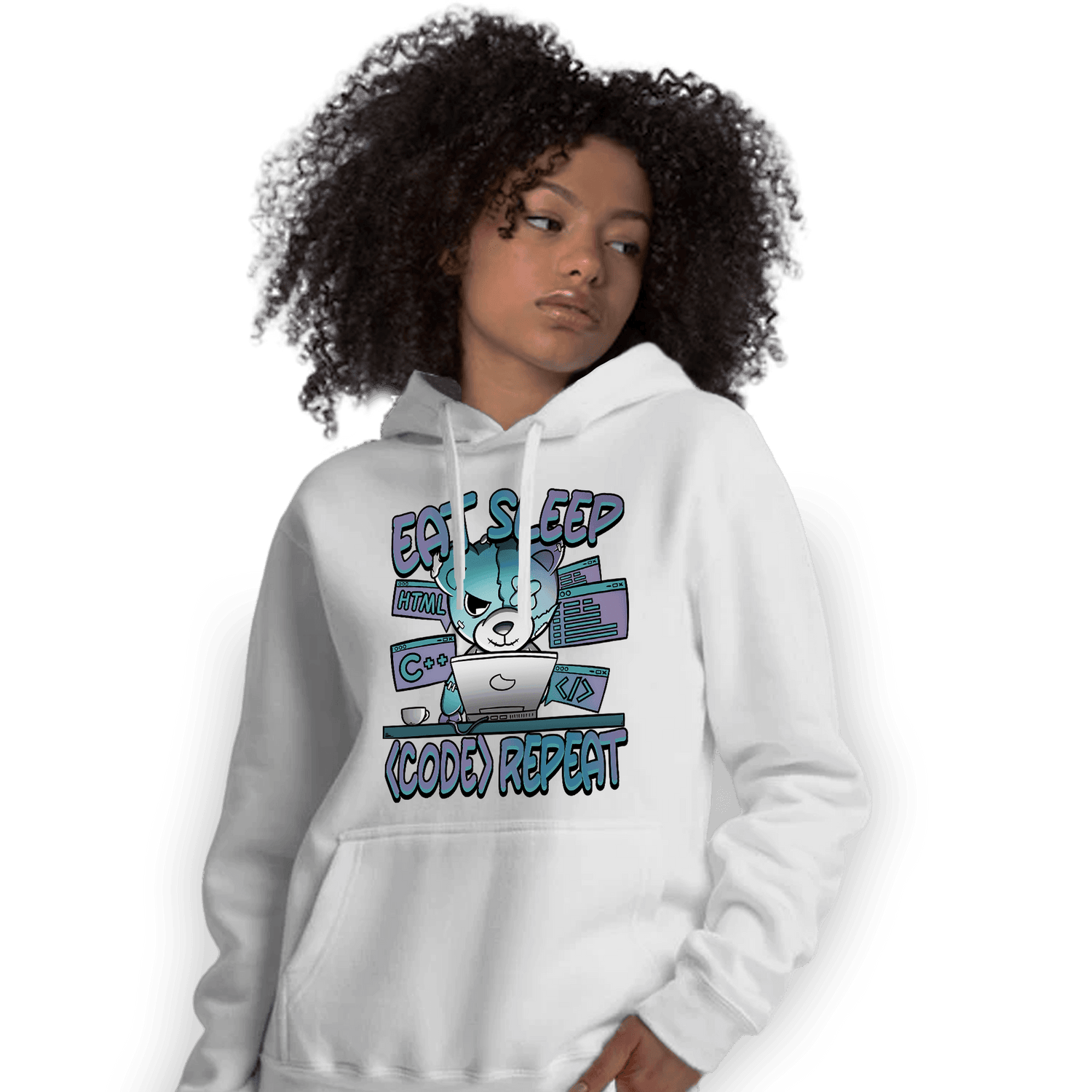 Low Love Letter 14s Hoodie Match Eat Sleep Code BER - NastyJamz