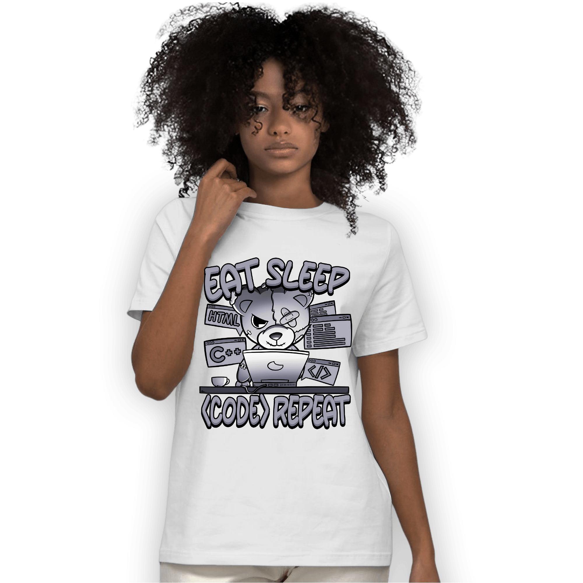 Stealth 14s T Shirt Match Eat Sleep Code BER - NastyJamz