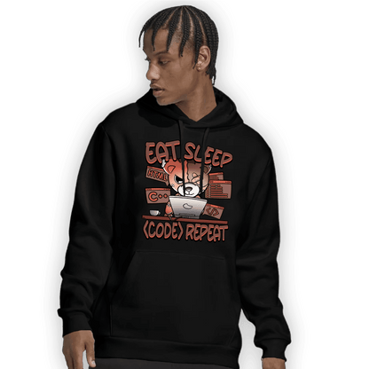 High OG Dusted Clay 1s Hoodie Match Eat Sleep Code BER - NastyJamz
