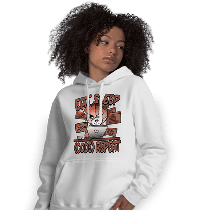High OG Dusted Clay 1s Hoodie Match Eat Sleep Code BER - NastyJamz