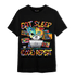 Mid GS Six Championships 1s T Shirt Match Eat Sleep Code BER - NastyJamz
