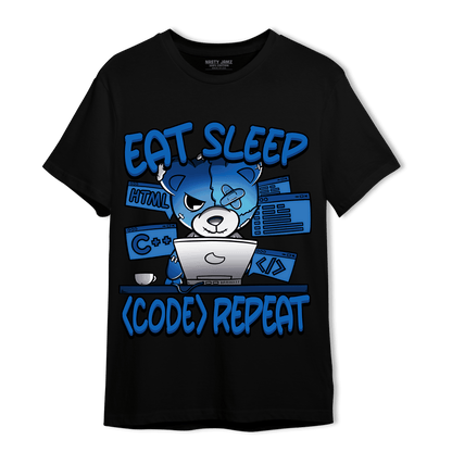 Royal Reimagined 1s T Shirt Match Eat Sleep Code BER - NastyJamz